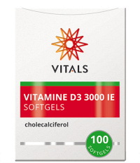 Vitals - Vitamine D3 3000 IE 75 mcg softgels