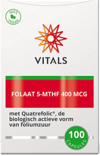 Vitals - Folaat 5-MTHF 400 mcg