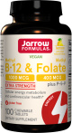 Jarrow Formulas - Methyl B12 & Methyl Folate Cherry 60 chewable tablets