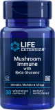 LifeExtension - Mushroom Immune met Beta-glucanen 30 vegetarische capsules