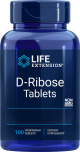 LifeExtension - D-Ribose 100 vegetarische tabletten