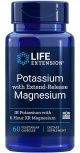 LifeExtension - Potassium-with-Extend-Release-Magnesium 60 vegetarische capsules