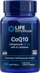 Life Extension - CoQ10 50mg with d-Limonene 60 gelatine softgels