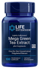 LifeExtension - Mega Green Tea Extract Lightly Caffeinated 100 vegetarische capsules