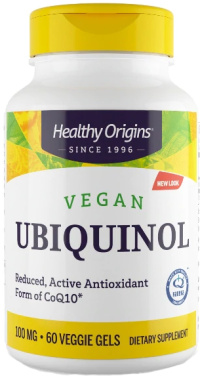 Healthy Origins - Ubiquinol 100 mg Vegan