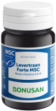 Bonusan - Levertraan Forte MSC 60 visgelatine softgels