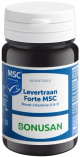 Bonusan - Levertraan Forte MSC 60/120 visgelatine softgels