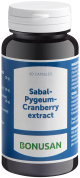 Bonusan - Sabal-Pygeum-Cranberry Extract 60 vegetarische capsules