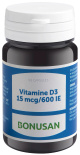 Bonusan - Vitamine D3 15 mcg 600 IE 90 gelatine softgels