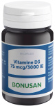 Bonusan - Vitamine D3 75 mcg 3000 IE 60/120 gelatine softgels