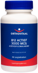 OrthoVitaal - B12 Actief 3.000 mcg 60 vegetarische zuigtabletten