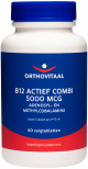 OrthoVitaal - B12 Actief Combi 5.000 mcg 60 zuigtabletten OrthoVitaal - B12 Actief Combi 5.000 mcg 60 zuigtabletten