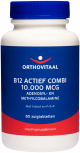 OrthoVitaal - B12 Actief Combi 10.000 mcg 60 zuigtabletten