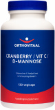 OrthoVitaal - Cranberry - Vit C - D-Mannose 120/180 vegetarische capsules