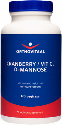 OrthoVitaal - Cranberry - Vit C - D-Mannose