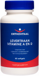 OrthoVitaal - Levertraan Vitamine A en D 60/120/200/350 gelatine softgels