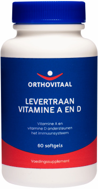 OrthoVitaal - Levertraan Vitamine A en D