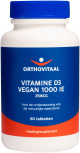 OrthoVitaal - Vegan Vitamine D3 1000 IE 60 tabletten