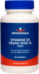 OrthoVitaal - Vegan Vitamine D3 3000 IE 60 tabletten