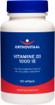OrthoVitaal - Vitamine D3 1000 IE 25 mcg 120 gelatine softgels