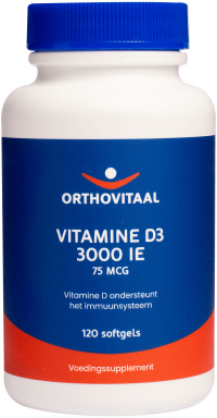 OrthoVitaal - Vitamine D3 3000 IE 75 mcg