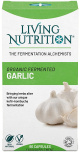 Living Nutrition - Organic Fermented Garlic BIO 60 vegetarische capsules