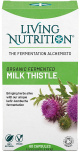 Living Nutrition - Organic Fermented Milk Thistle BIO 60 vegetarische capsules