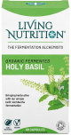 Living Nutrition - Organic Fermented Holy Basil BIO 60 vegetarische capsules