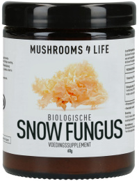 Mushrooms4Life - Snow Fungus Poeder BIO