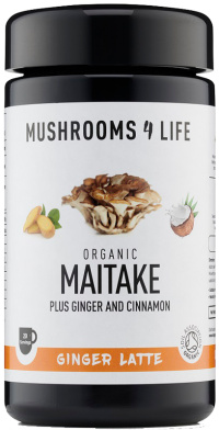 Mushrooms4Life - Maitake Gember Latte BIO