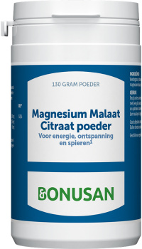 Bonusan - Magnesium Malaat Citraat poeder