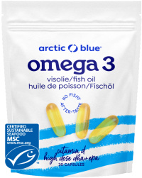 Arctic Blue - Omega-3 Visolie DHA + EPA + D3