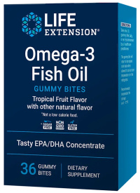 LifeExtension - Omega-3 Fish Oil Gummy Bites