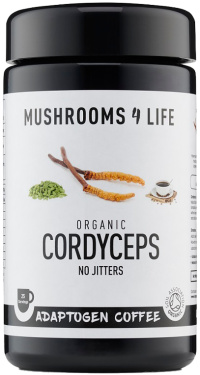 Mushrooms4Life - Cordyceps Adaptogen Coffee BIO