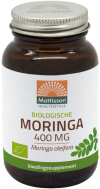 Mattisson - Moringa blad 400 mg BIO