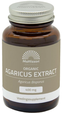 Mattisson - Agaricus extract 400 mg BIO