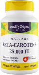 Healthy Origins - Beta-Carotene 25000 IU 60/180 gelatine softgels