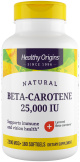 Healthy Origins - Beta-Carotene 25000 IU 180 gelatine softgels