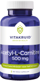 Vitakruid - Acetyl-L-Carnitine 500 mg 90 vegetarische capsules