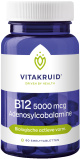 Vitakruid - B12 5000 mcg Adenosylcobalamine 60 zuigtabletten