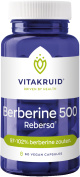 Vitakruid - Berberine 500 Rebersa® 60/90 vegetarische capsules