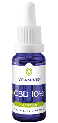 Vitakruid - CBD Olie 10% Full spectrum