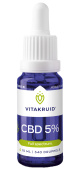 Vitakruid - CBD Olie 5% Full spectrum 10 ml olie