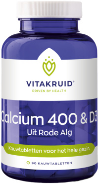 Vitakruid - Calcium 400 & D3 uit Rode Alg