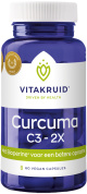 Vitakruid - Curcuma C3-2X 60/120 vegetarische capsules