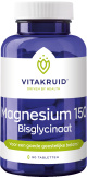 Vitakruid - Magnesium 150 Bisglycinaat 90/180 tabletten