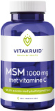 Vitakruid - MSM 1000 mg met vitamine C 120 tabletten