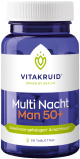 Vitakruid - Multi Nacht Man 50+ 30/90 tabletten