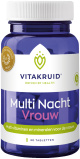 Vitakruid - Multi Nacht Vrouw 30/90 tabletten
