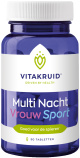 Vitakruid - Multi Nacht Vrouw Sport 30/90 tabletten